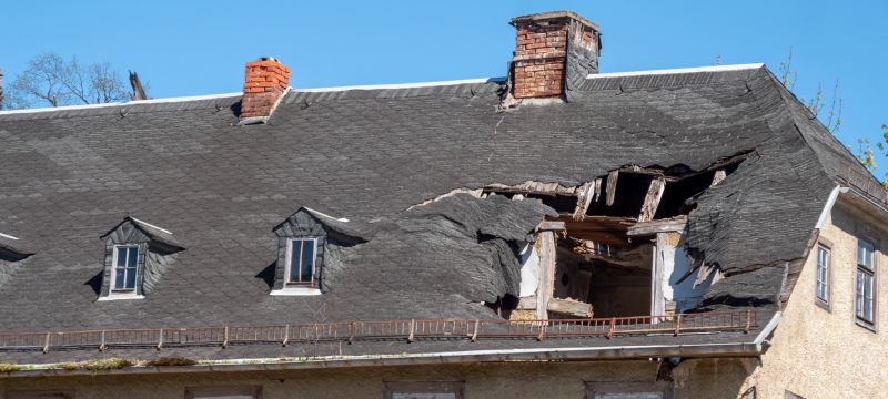 Roof Damage Restoration detail