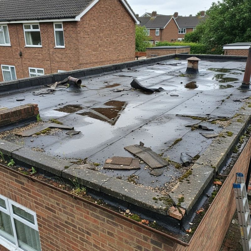 Roof Flashing Repair