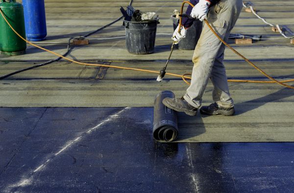 Flat Roof Waterproofing in Akron