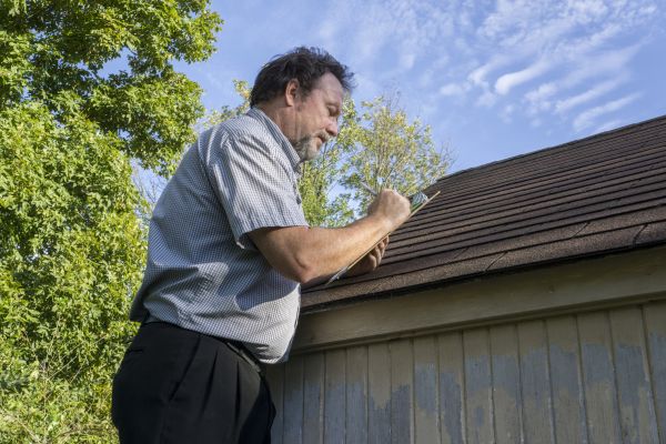 Roof Damage Inspection in Akron