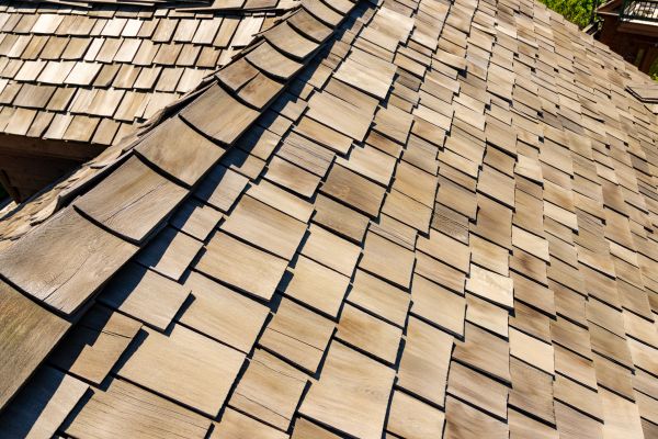 Wood Shake Roof Installation in Akron